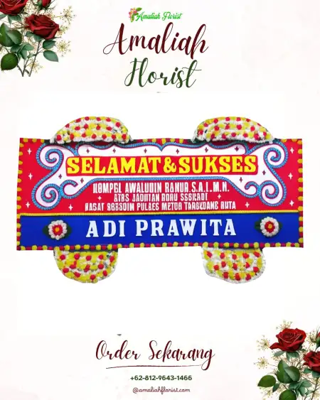 Papan Bunga Ucapan Selamat Codo
